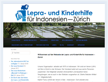 Tablet Screenshot of leprakinderhilfe.ch